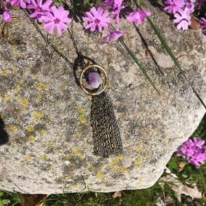 Beautiful amethyst necklace